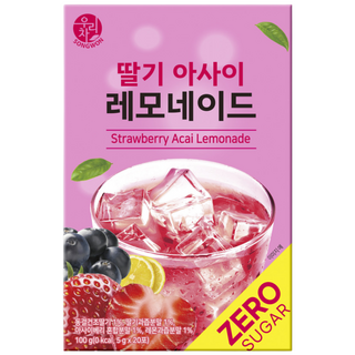 우리차 딸기 아사이 레모네이드 분말, 5g, 20개입, 1개