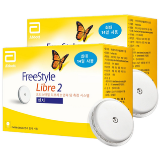 [공식] 프리스타일 리브레2 연속혈당측정기 2개 + 글루코핏 베이직 멤버십, 글루코핏 멤버십 + 프리스타일 리브레2