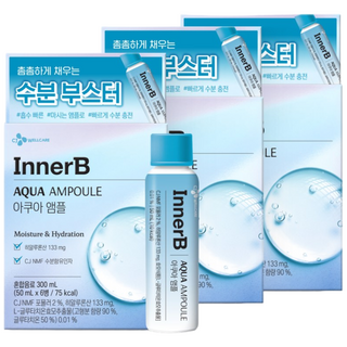 CJ 이너비 아쿠아앰플 히알루론산, 3박스, 50ml