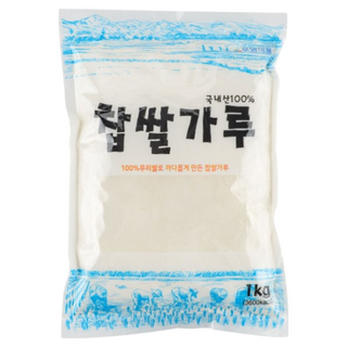 우영식품 찹쌀가루, 1kg, 1개