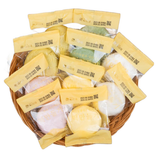 싸리재 오색 송편만들기 [ 송편반죽 10봉지 ] 속고물 별도 판매, 1kg, 1개