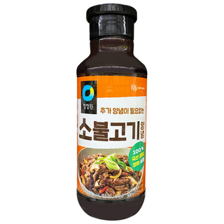 상품상세설명 참고 청정원 소불고기양념 500g, 1개