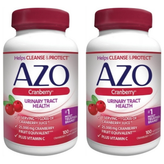 아조 Azo 고농축 크랜베리 25 000mg + 비타민C 100정 2병, 200정, 2개
