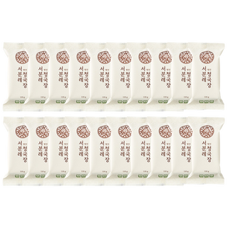 [서일농원] 서분례명인 청국장_본사직송, 110g, 20개