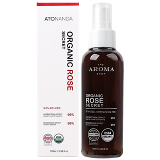더아로마샵 오가닉 로즈 시크릿 여성 청결제 y존 위생 뿌리는 이너 미스트, 100ml, 1개