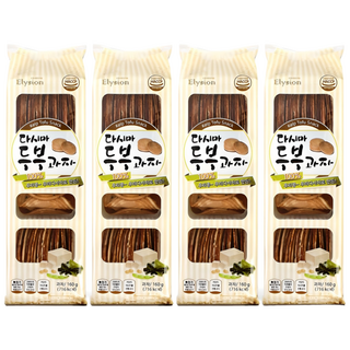 다시마 두부과자 160g ( 국내산 대두 톳 다시마 함유 ) 저칼로리, 4개