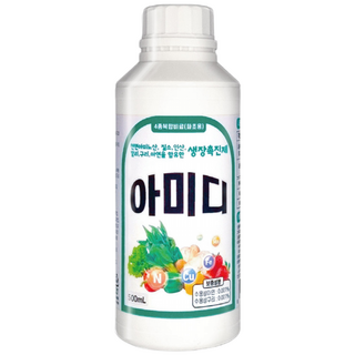 천연 아미노산 복합 비료 액비 미량 요소 산도조절 빠른 흡수 식물영양제 아미디 500ml, 1개