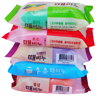 대용량 150g 때비누 바디 샤워 향수 비누 10개, 로즈