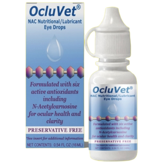 미국직구 OcluVet 오클루벳 강아지 눈 영양제 백내장 오큐루벳, 1개, 16ml