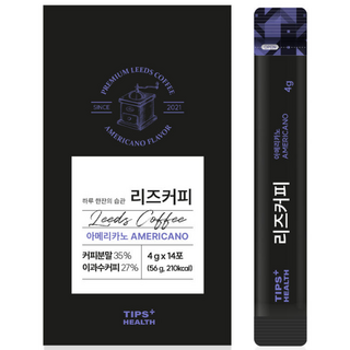 리즈커피 리파아제 식후 지방분해 효소 커피 14포, 아메리카노, 3박스, 4g, 14개입