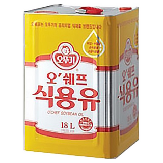 오뚜기 오쉐프 식용유, 18L, 1개
