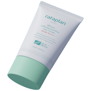 [샘플 증정] 라타플랑 미나리 진정 포어리스 선크림 SPF50+ PA++++ 50ml 1개 / 징크옥사이드 무기자차 모공감소