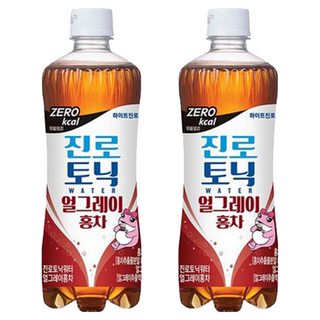진로 토닉워터 얼그레이 홍차 600ml 20병