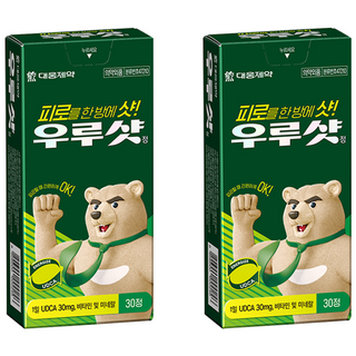 우루샷 정 피로회복제, 30정, 2개