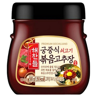 해찬들 궁중식 쇠고기볶음 고추장, 500g, 1개
