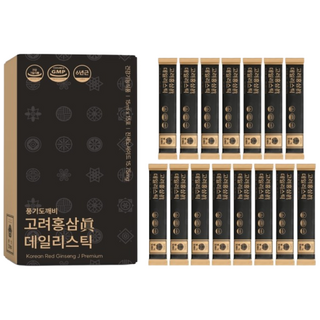 고려홍삼진 6년근 데일리스틱(진세노사이드 무려 15.75mg), 15ml, 150개