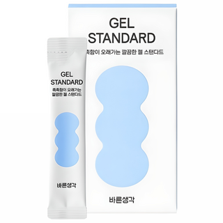 바른생각 젤 스탠다드 휴대용, 3g, 15개