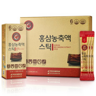 포천인삼영농조합 홍삼농축액스틱 10ml x 30포, 1개, 300ml