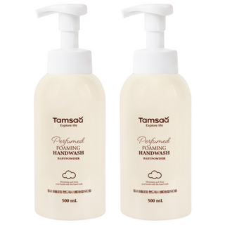 탐사 퍼퓸포밍 핸드워시 베이비파우더향, 500ml, 2개