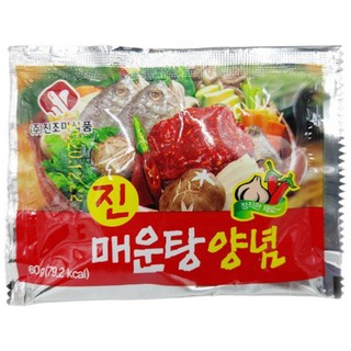 진조미매운탕양념 60gX100ea(1박스) *무료배송 /, 100개, 60g