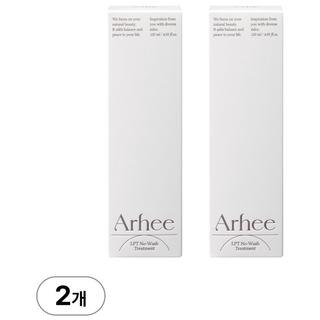 아르히 노워시 트리트먼트 극손상 고단백 리커버리 헤어팩, 2개, 120ml