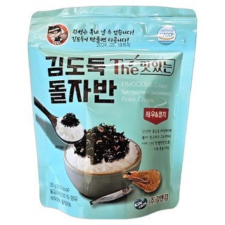 김앤김 김도둑 The 맛있는 돌자반 새우&멸치 35g 25개