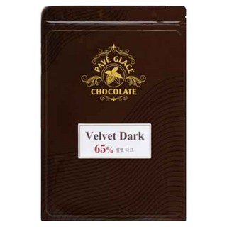 파베글라스 벨벳 다크 커버춰 리얼 초콜릿 65%, 1kg, 1개