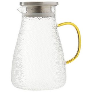 [로하티] 해머글라스 내열유리 물병, 1.5L, 1개