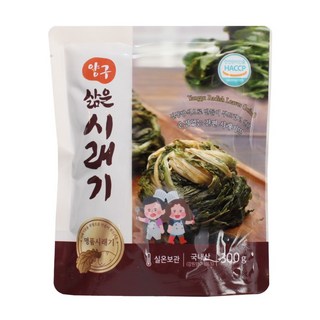 양구 펀치볼 삶은 시래기, 300g, 5개