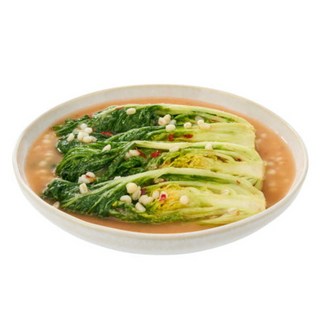 [100% 국내산] 한백김치 청정 제주 보리김치 별미김치 물김치, 1kg, 1개