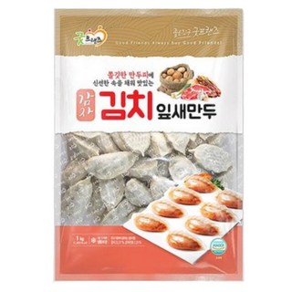 굿프랜즈 감자김치잎새만두 1000g, 2개, 1kg