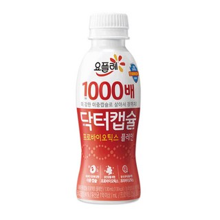 요플레 닥터캡슐 플레인 130mL1000배/냉장무배, 130ml, 32개, 32개
