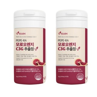 비카인 PEPE-RA 모로오렌지 C3G 추출정, 60정, 2개