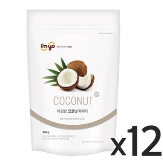 아임요 코코넛 파우더 1kg 12개, 1개입