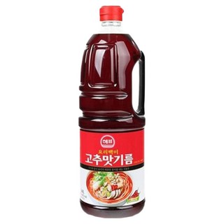 해표 요리백미 고추맛기름, 1.8L, 2개