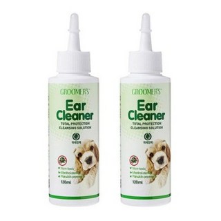 구루머스 이어클리너 애견 귀세정제, 120ml, 2개