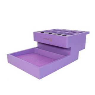 베디툴 뷰티박스 가위정리대 미용실 가위정리함 5color 원목츄레이 가위거치대, 퍼플, 1개, 퍼플