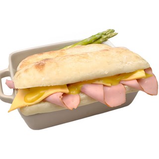 킹즈 치아바타 100% 수제 햄치즈 샌드위치