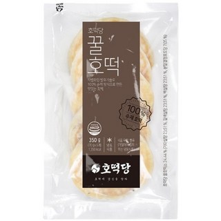[호떡당] 수제라서 맛있다!!! 대학로에서 줄서서 먹던 꿀호떡 1팩(5개), 350g, 5개