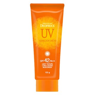 유브이 프리미엄 선블록 크림 SPF42 100g, 1개