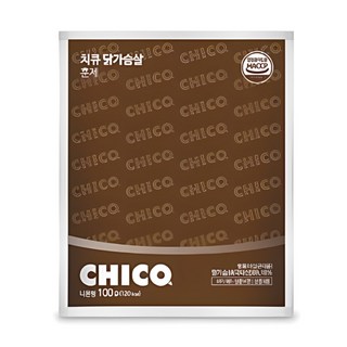 치큐 스팀 닭가슴살 100g 훈제, 30개
