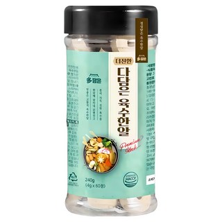 다담은 더진한 육수한알 멸치맛, 240g, 2개
