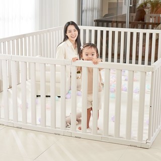 아누리 플레이 베이비룸 아기안전가드 울타리 세트 G, 베이지