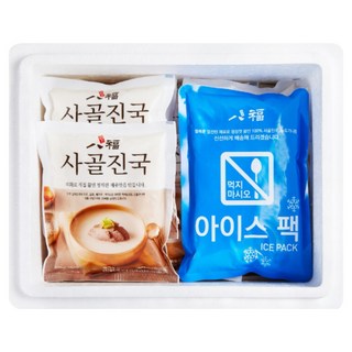 팔복 30년 직화방식(무첨가물) 사골진국 5팩, 350g, 5개