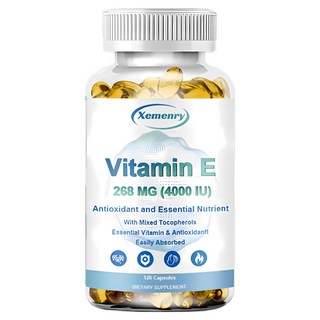 비타민E 268mg 항산화 노화방지, 1개, 120정