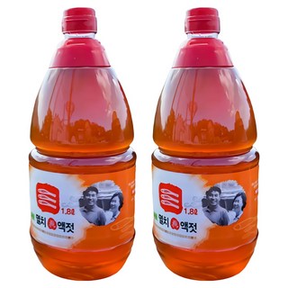 순아멸치진액젓 1.8L 삼양수산 김장양념 배추김치액젓 맑은액젓, 2개