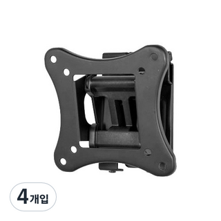 엔산마운트 TV 모니터 벽걸이 브라켓 32인치 상하좌우 모니터거치대 LW-100A, 4개
