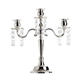 캔들조이 비즈 실버 촛대