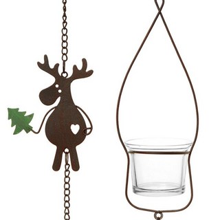 캔들조이 사슴 벽걸이 티라이트 캔들 홀더