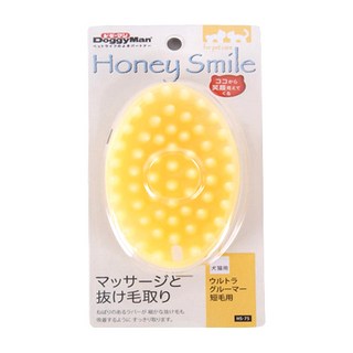 도기맨 Honey Smile 애견 마사지 브러쉬, HS-75, 1개